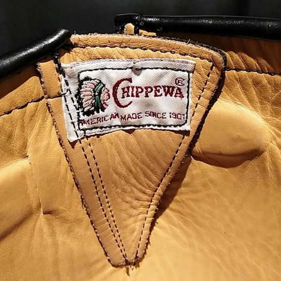 Chippewa 17“ Steel Toed Polished Motorcycle Boots - Picture 4 of 8